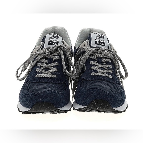 New Women's 574 Classic New Balance Navy & Gray Shoes Sneakers WL574EVN - US 11 - Picture 15 of 15